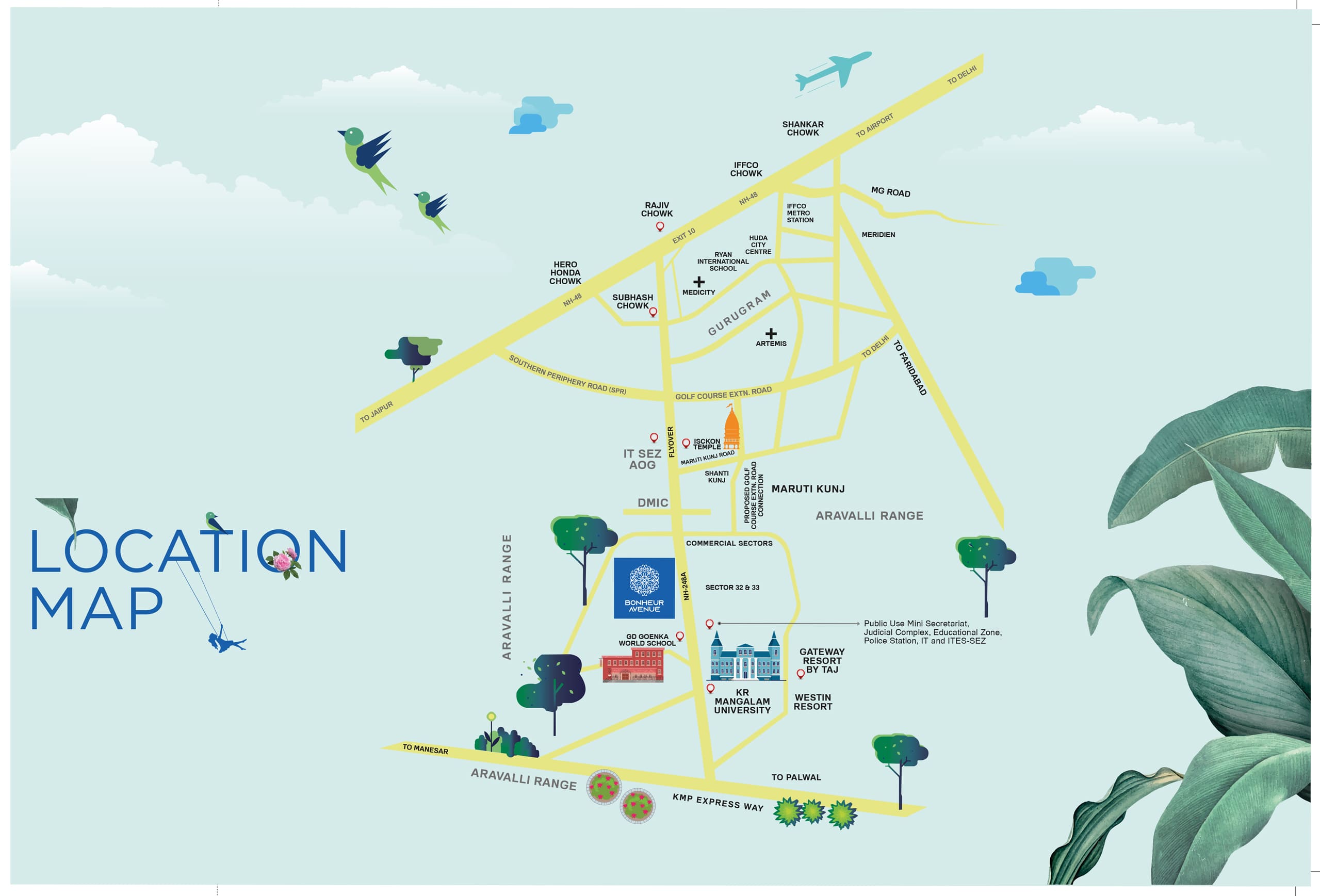 ATS Homekraft Bonheur Avenue Plots Sector 35 Sohna Gurgao…
